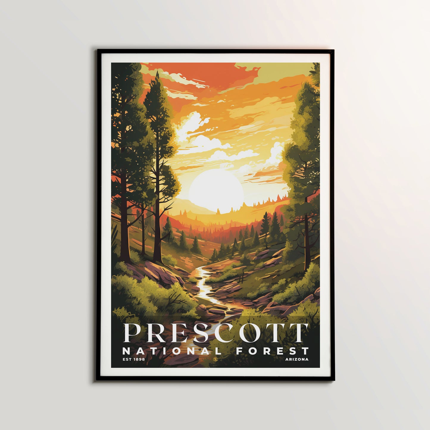 Prescott National Forest Poster | S01