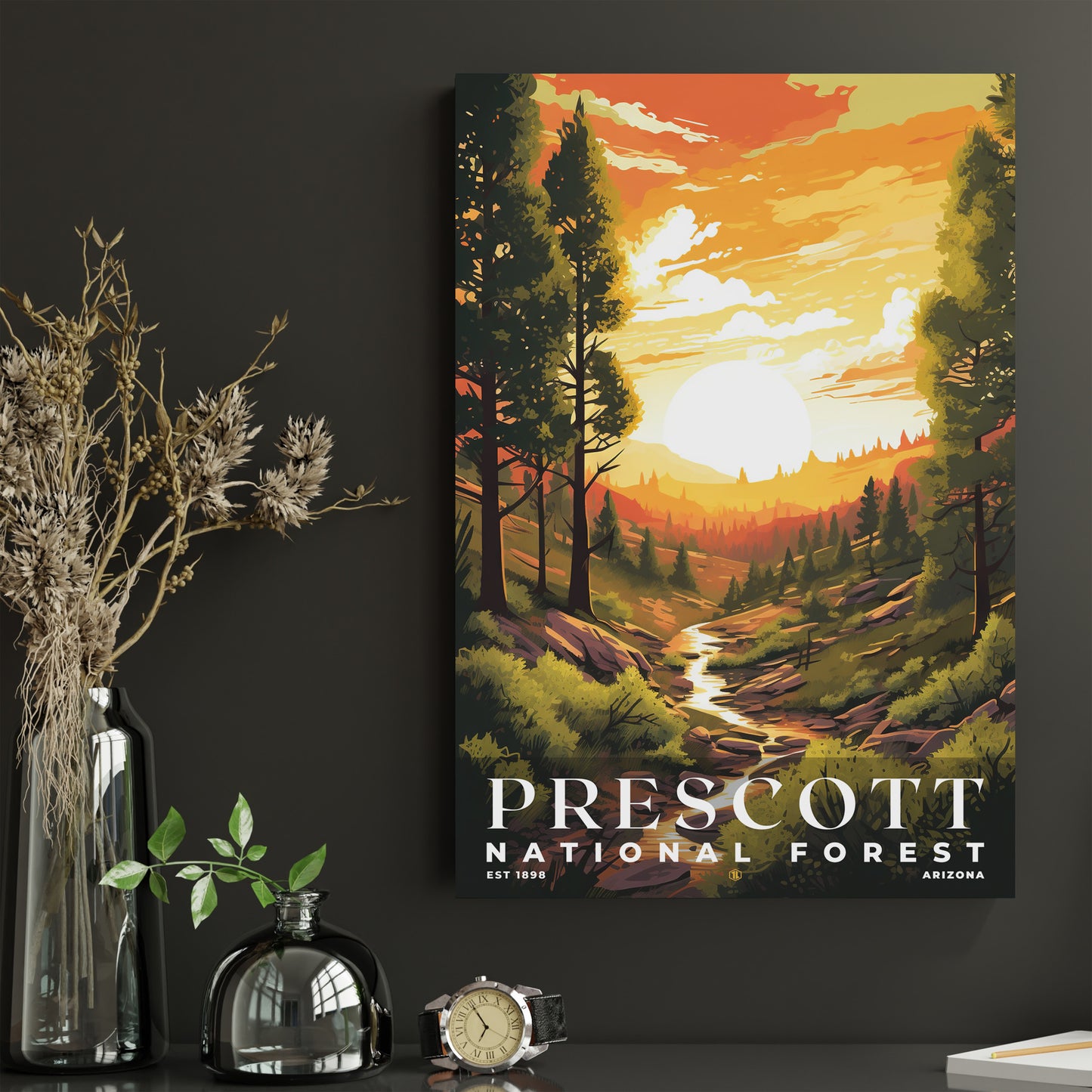 Prescott National Forest Poster | S01