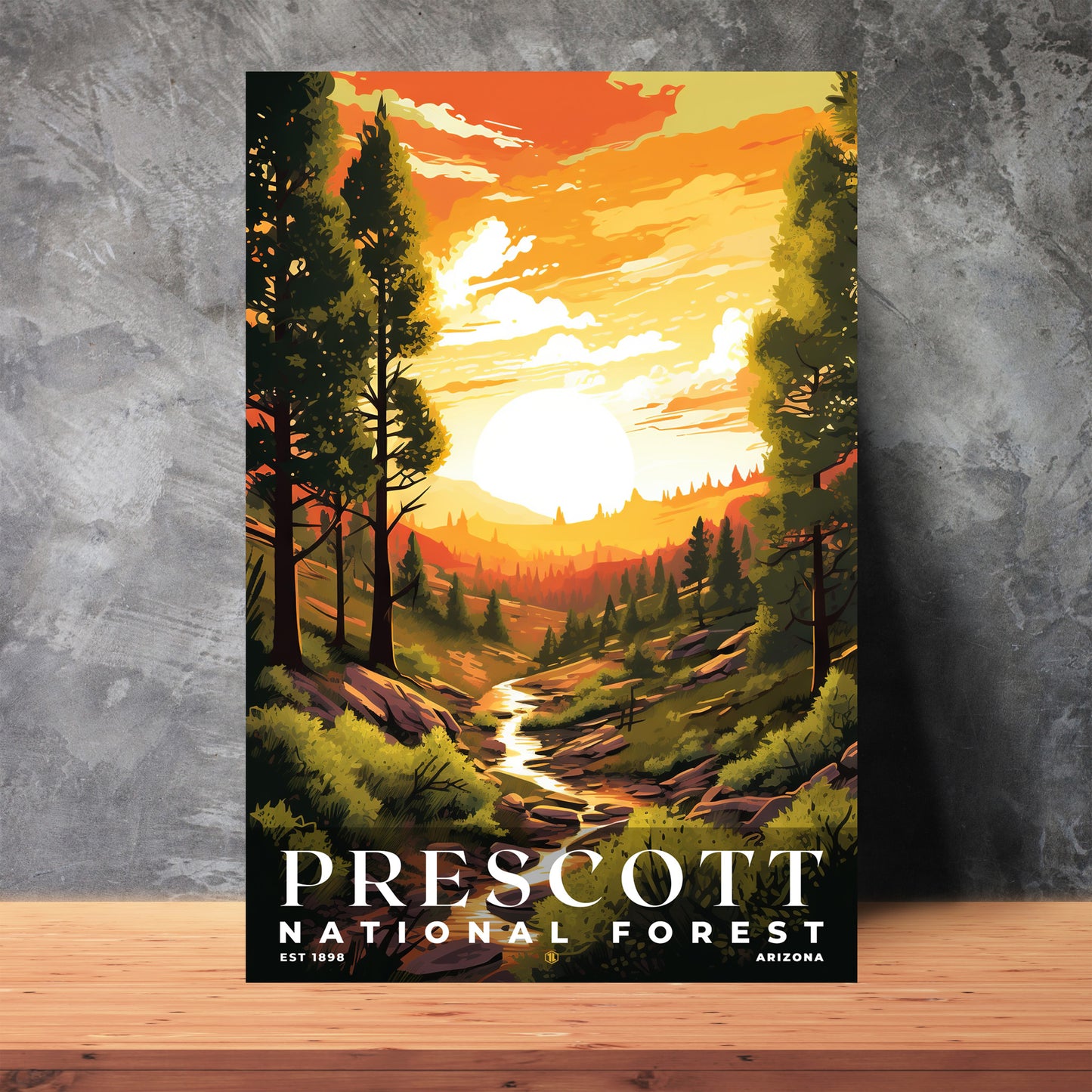 Prescott National Forest Poster | S01