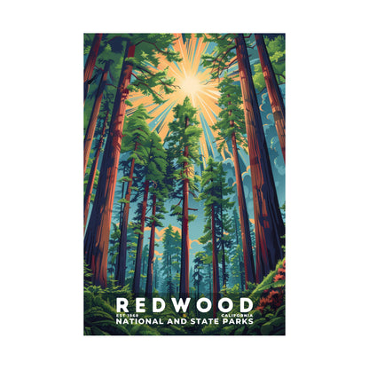 Redwood National and State Parks Poster | S11