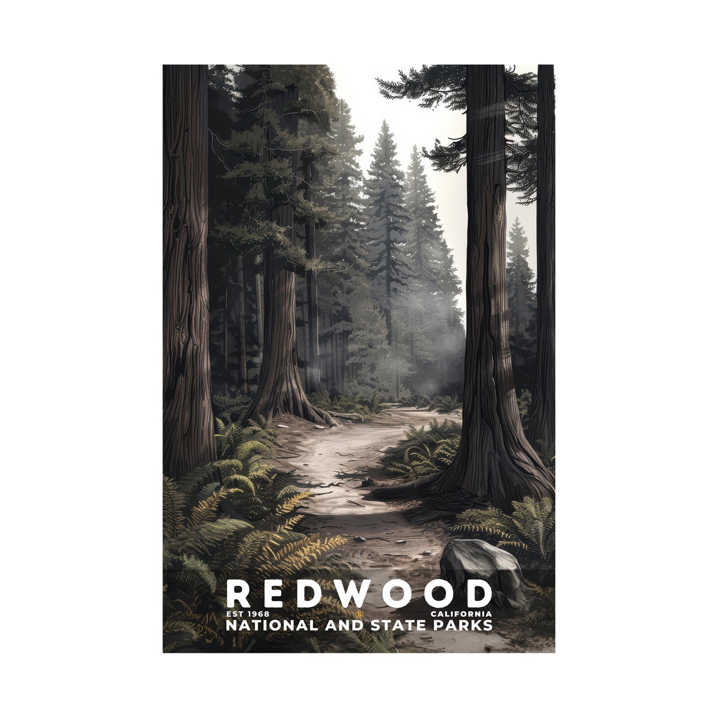 Redwood National and State Parks Poster | S17