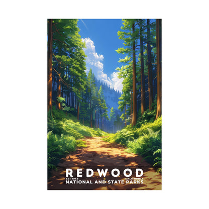 Redwood National and State Parks Poster | S13