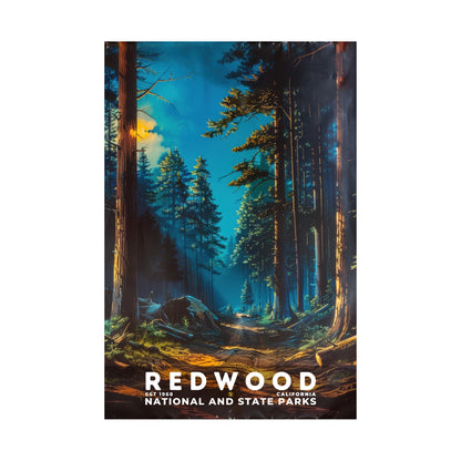 Redwood National and State Parks Poster | S16