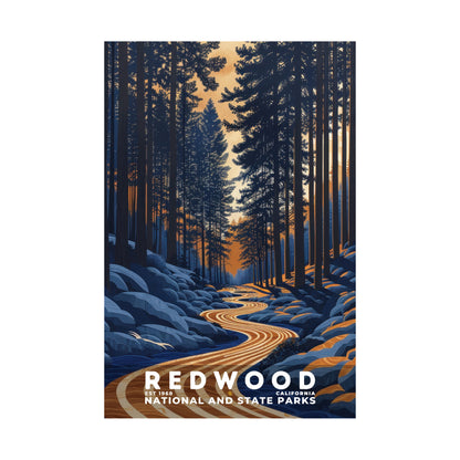 Redwood National and State Parks Poster | S19