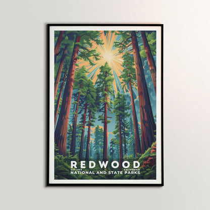 Redwood National and State Parks Poster | S11