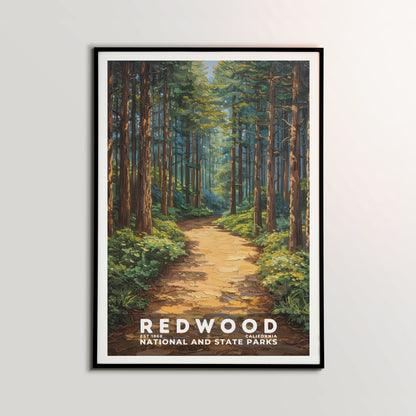 Redwood National and State Parks Poster | S14