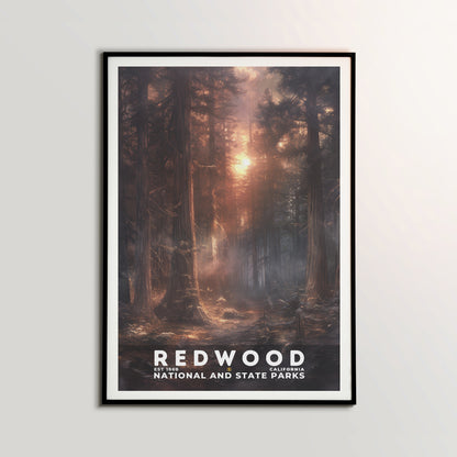 Redwood National and State Parks Poster | S12