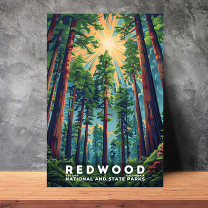 Redwood National and State Parks Poster | S11