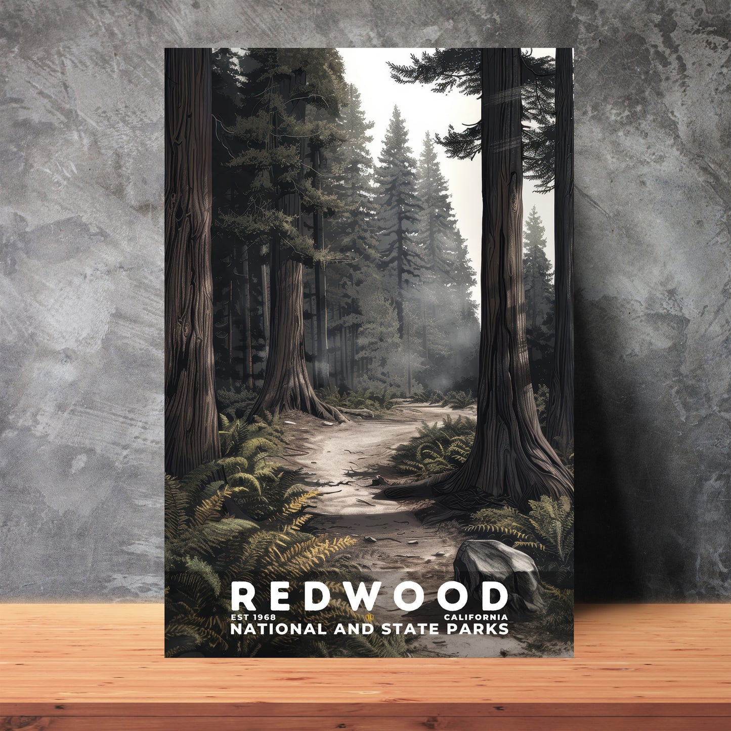 Redwood National and State Parks Poster | S17