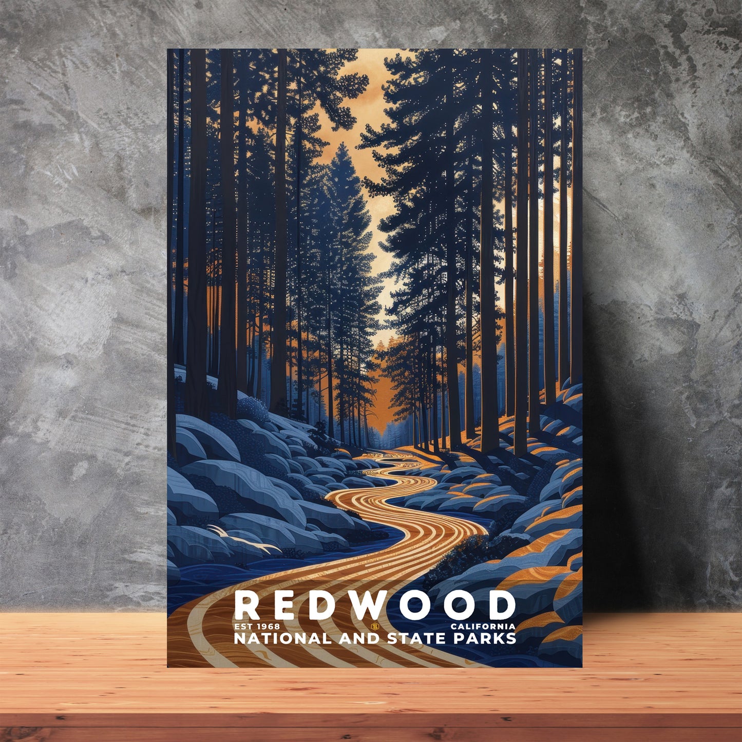 Redwood National and State Parks Poster | S19