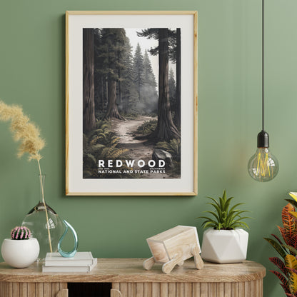 Redwood National and State Parks Poster | S17