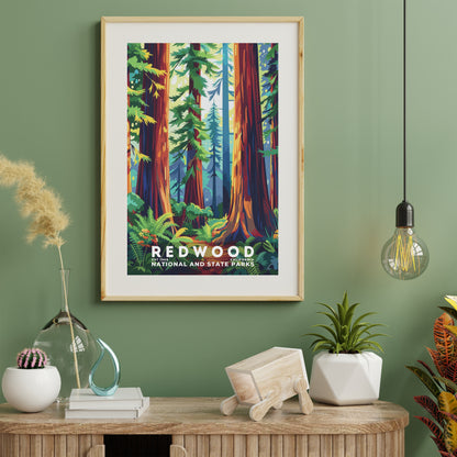 Redwood National and State Parks Poster | S20