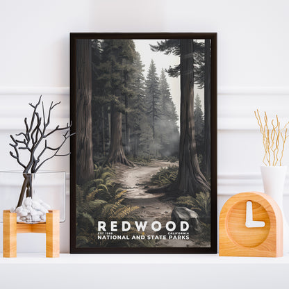 Redwood National and State Parks Poster | S17