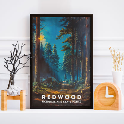 Redwood National and State Parks Poster | S16