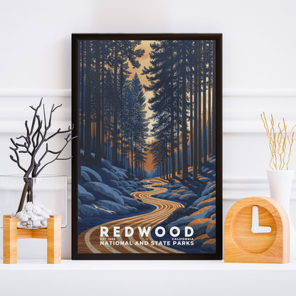 Redwood National and State Parks Poster | S19