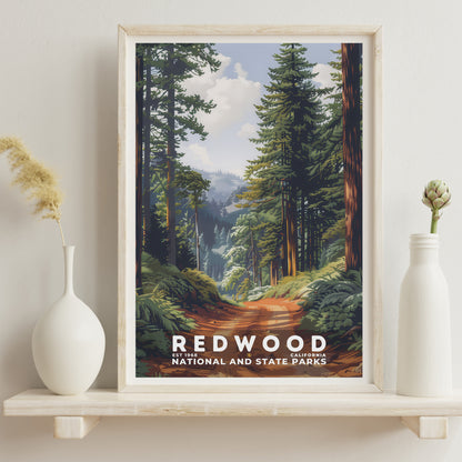 Redwood National and State Parks Poster | S18