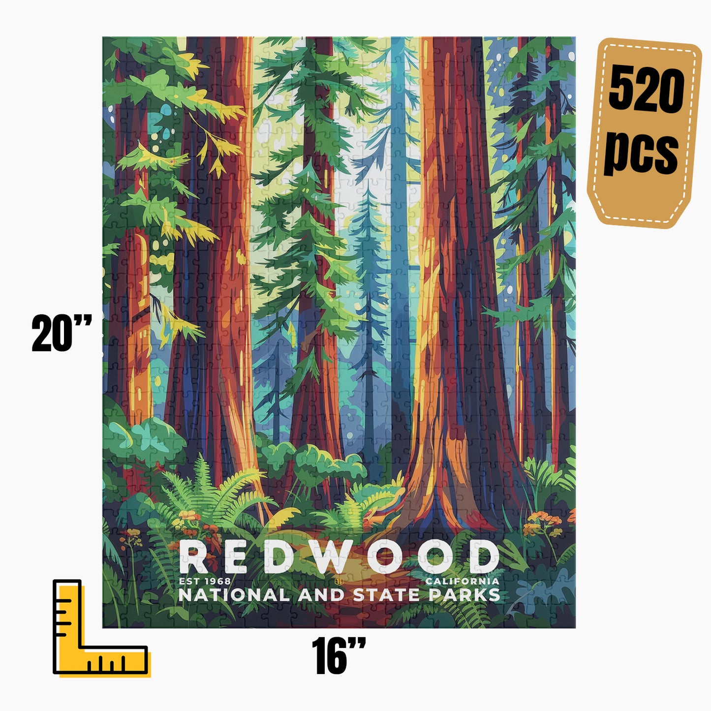 Redwood National and State Parks Puzzle | S20