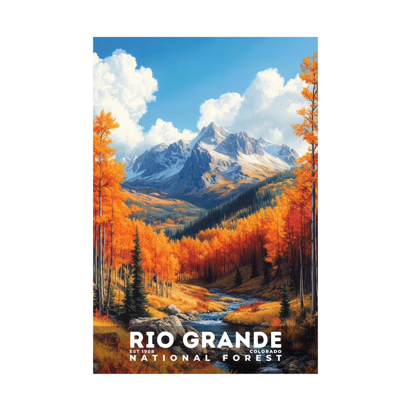 Rio Grande National Forest Poster | S02