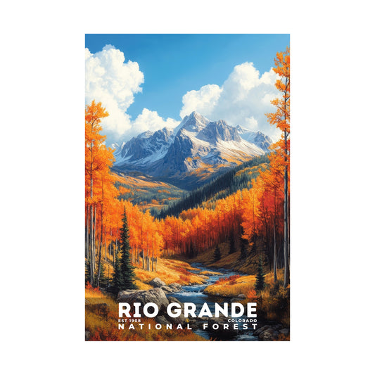 Rio Grande National Forest Poster | S02