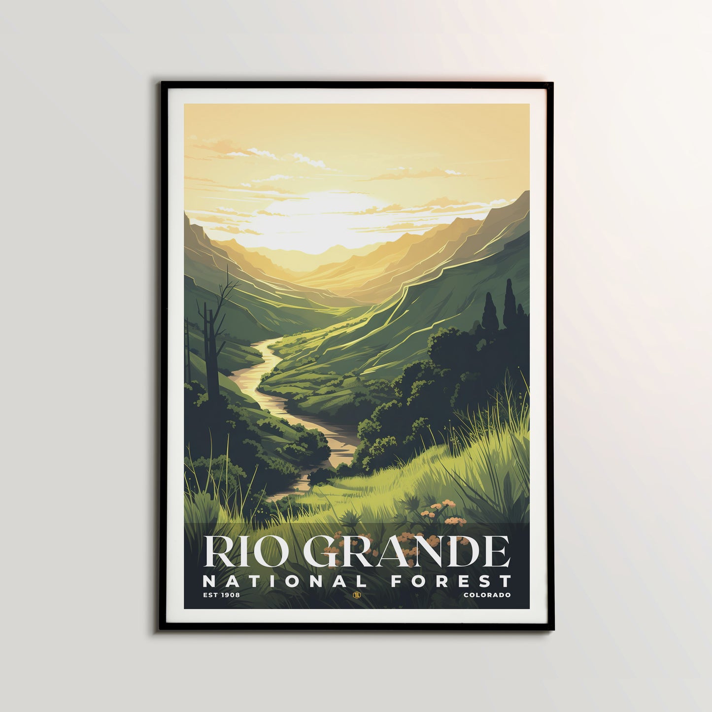 Rio Grande National Forest Poster | S01