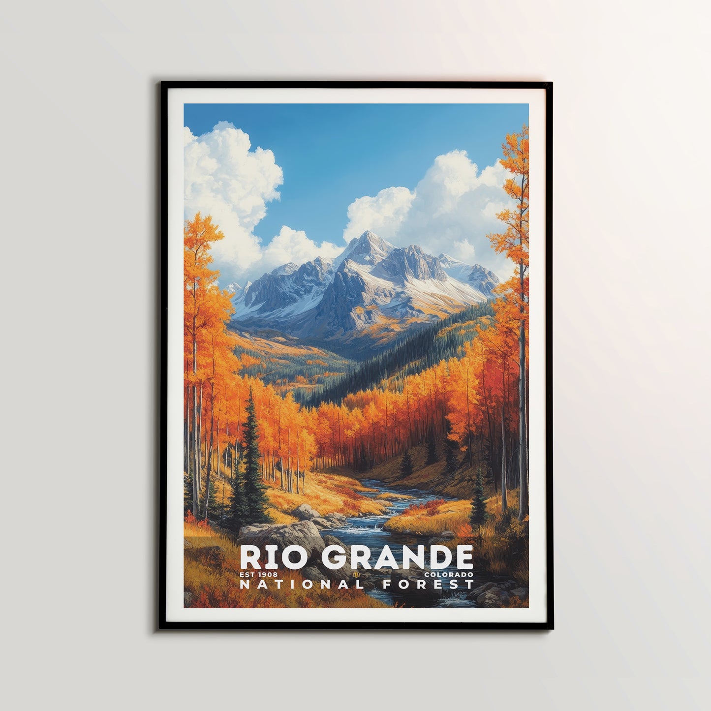 Rio Grande National Forest Poster | S02