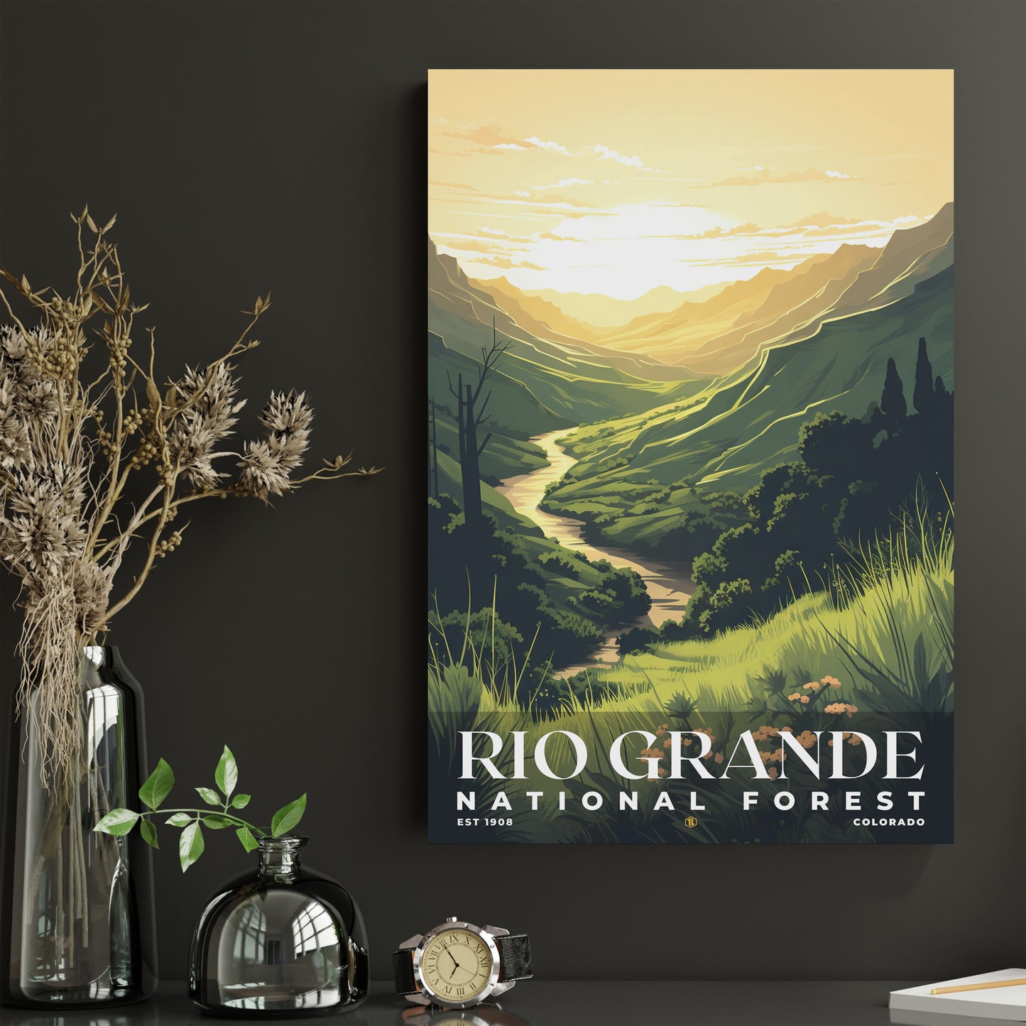 Rio Grande National Forest Poster | S01