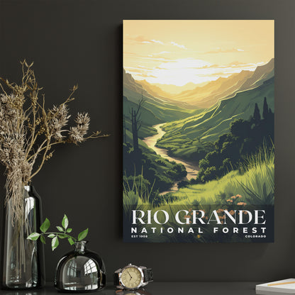 Rio Grande National Forest Poster | S01