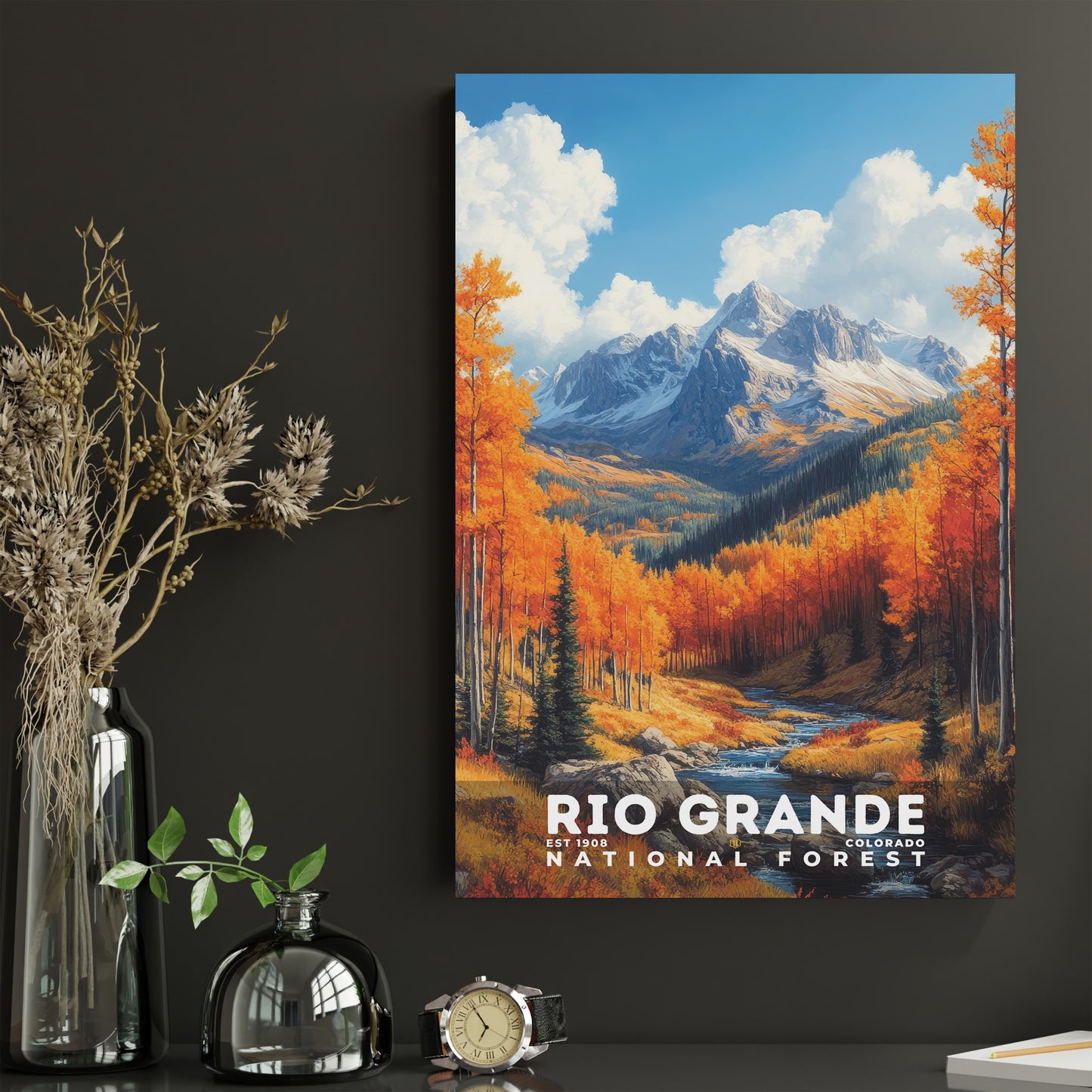 Rio Grande National Forest Poster | S02