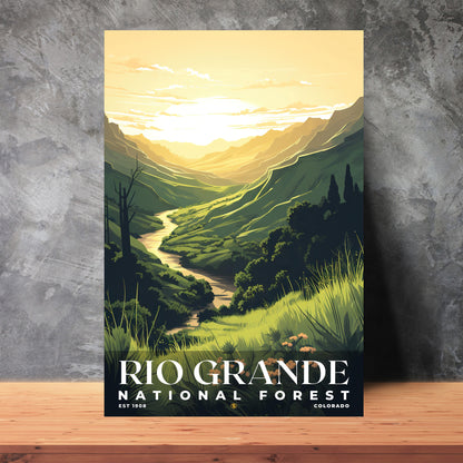 Rio Grande National Forest Poster | S01