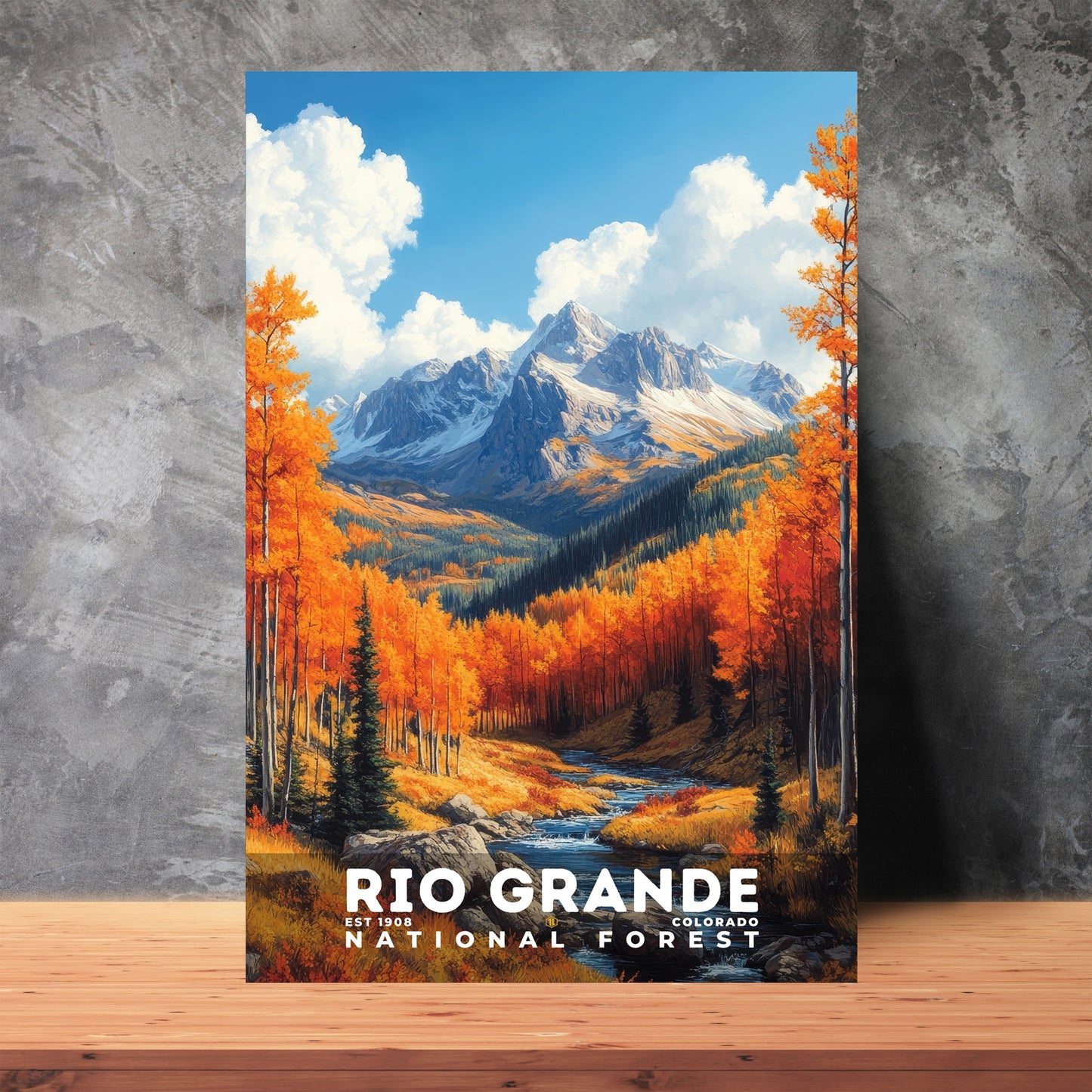 Rio Grande National Forest Poster | S02