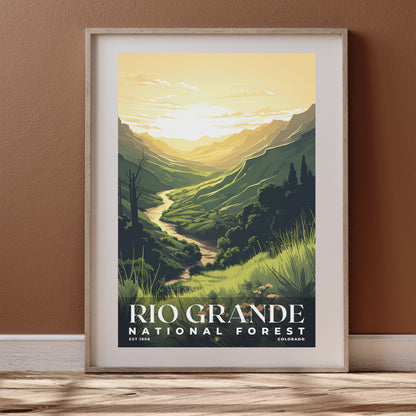 Rio Grande National Forest Poster | S01