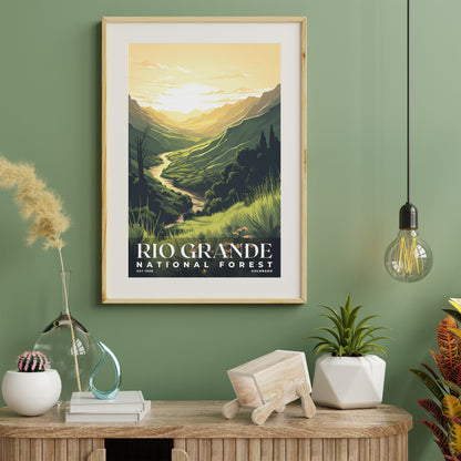 Rio Grande National Forest Poster | S01