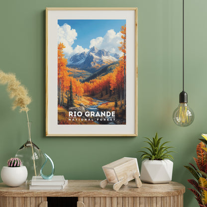 Rio Grande National Forest Poster | S02