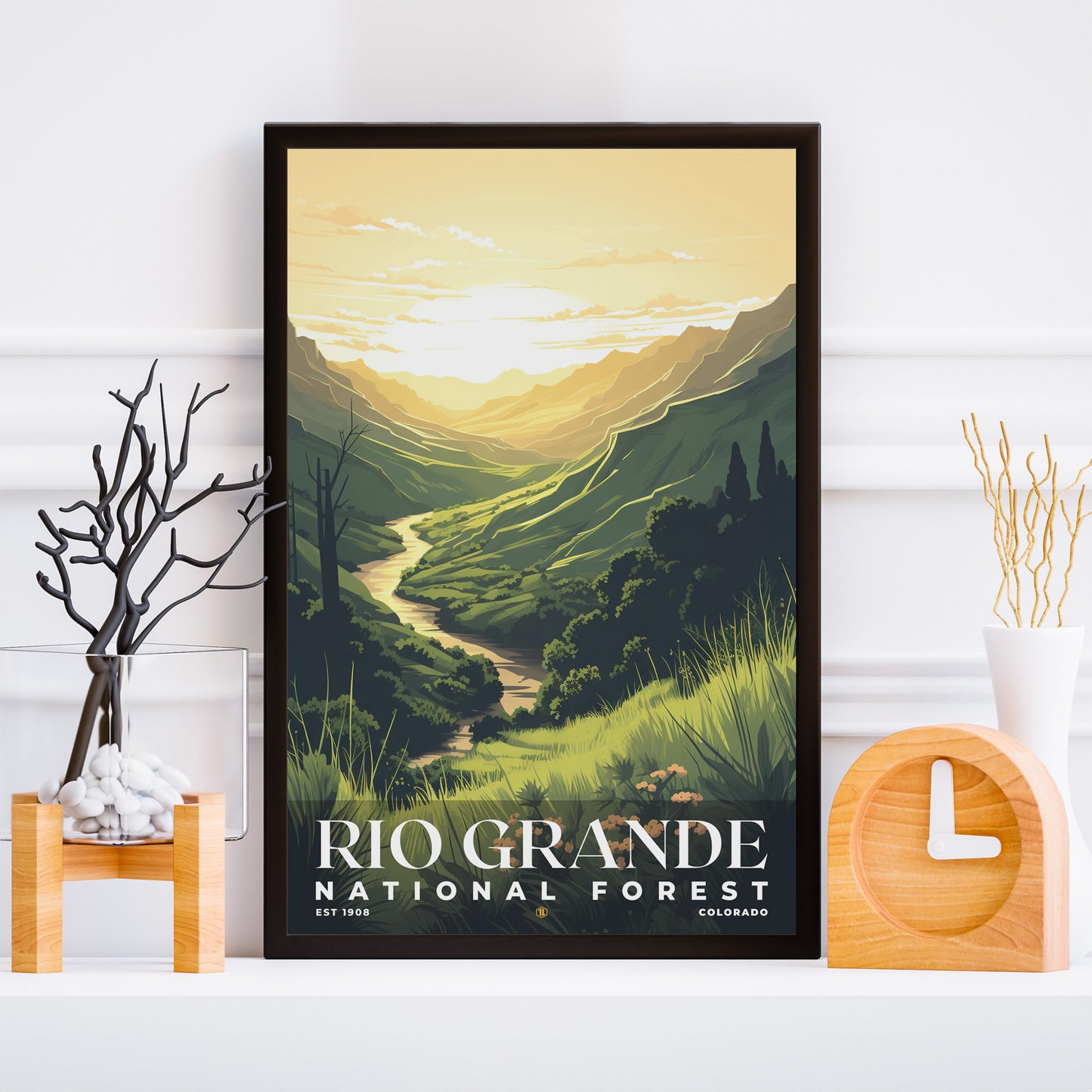 Rio Grande National Forest Poster | S01