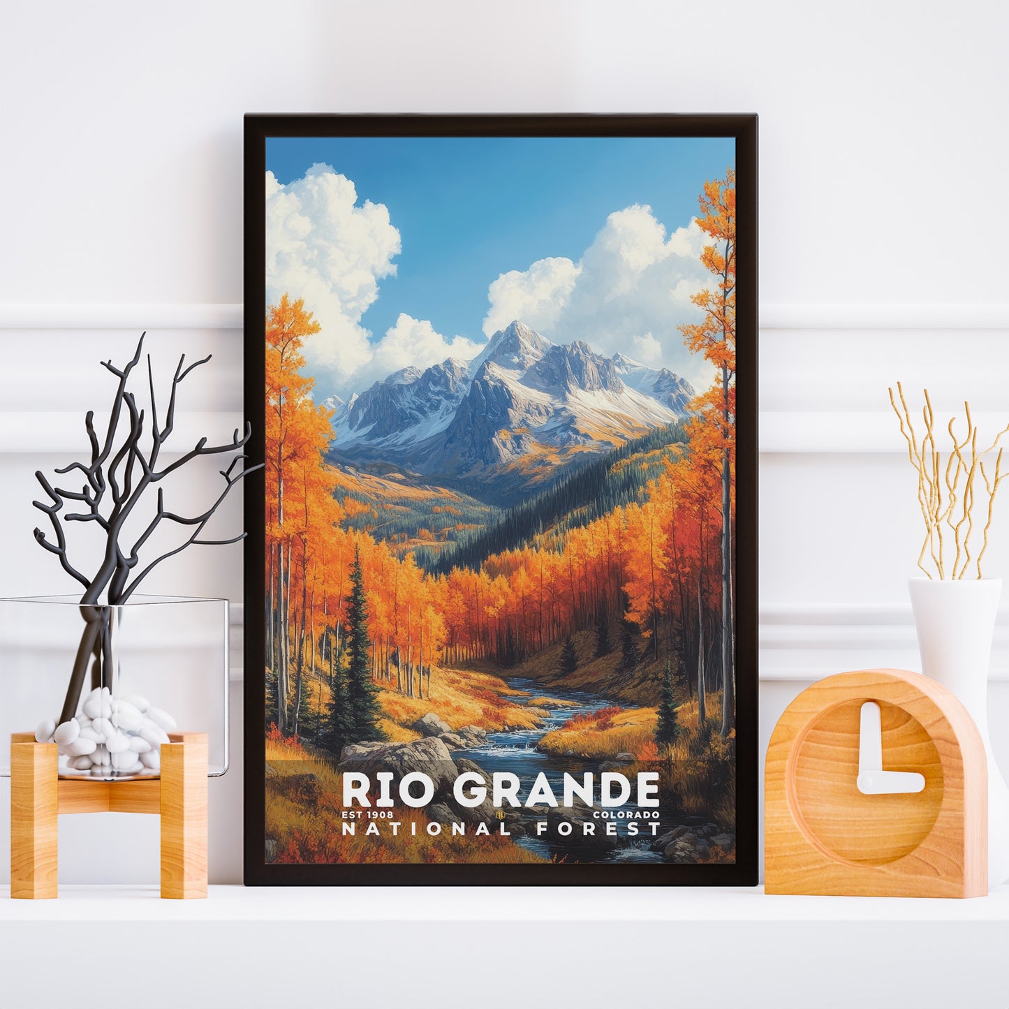 Rio Grande National Forest Poster | S02