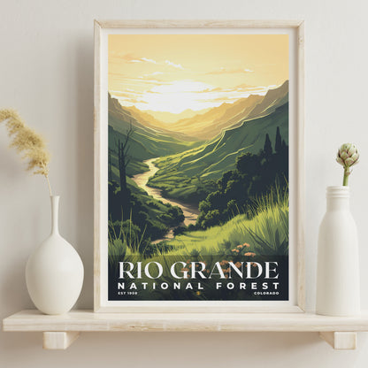Rio Grande National Forest Poster | S01
