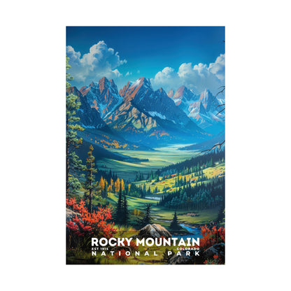 Rocky Mountain National Park Poster | S16