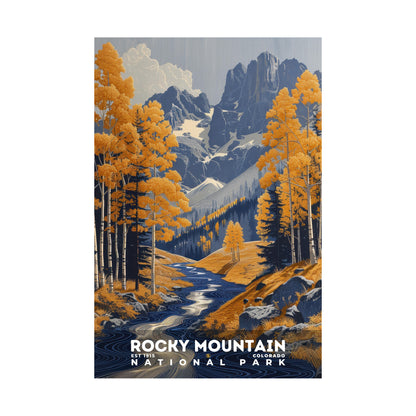 Rocky Mountain National Park Poster | S19