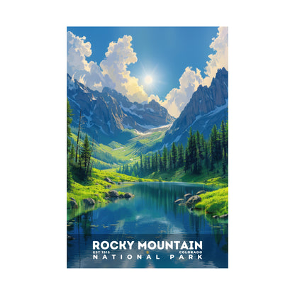 Rocky Mountain National Park Poster | S13