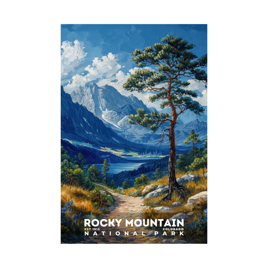 Rocky Mountain National Park Poster | S14