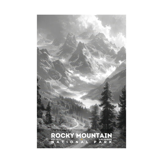 Rocky Mountain National Park Poster | S15