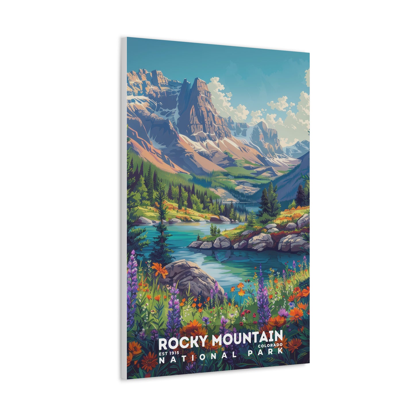 Rocky Mountain National Park Poster | S11