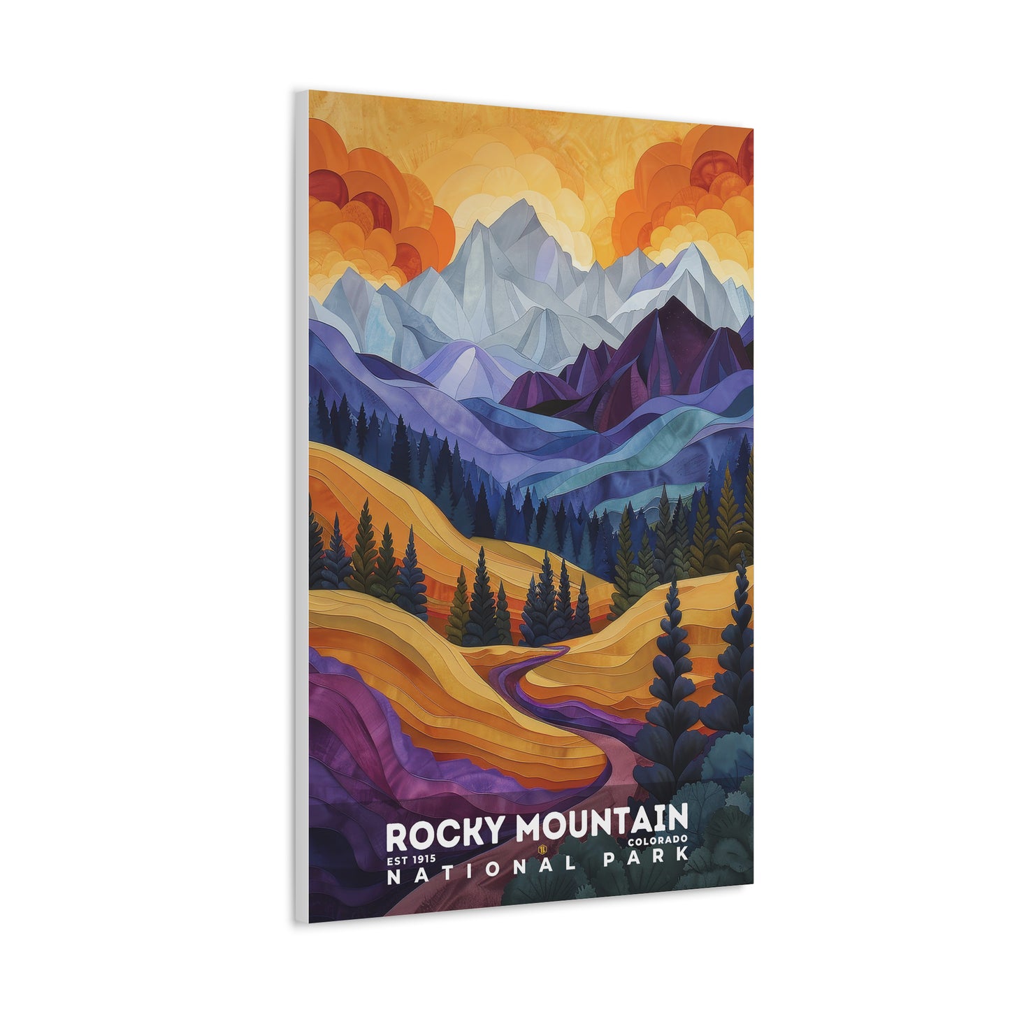 Rocky Mountain National Park Poster | S20