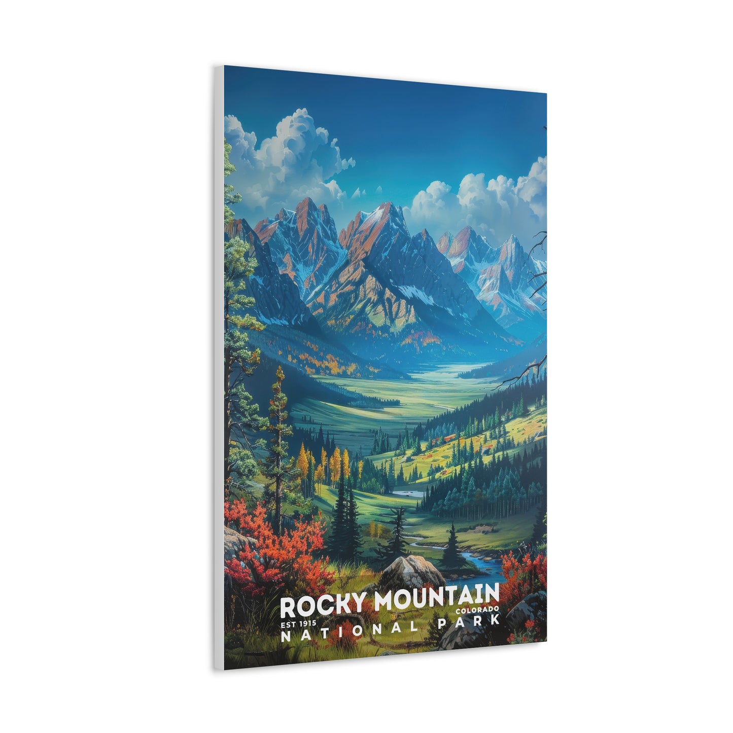 Rocky Mountain National Park Poster | S16