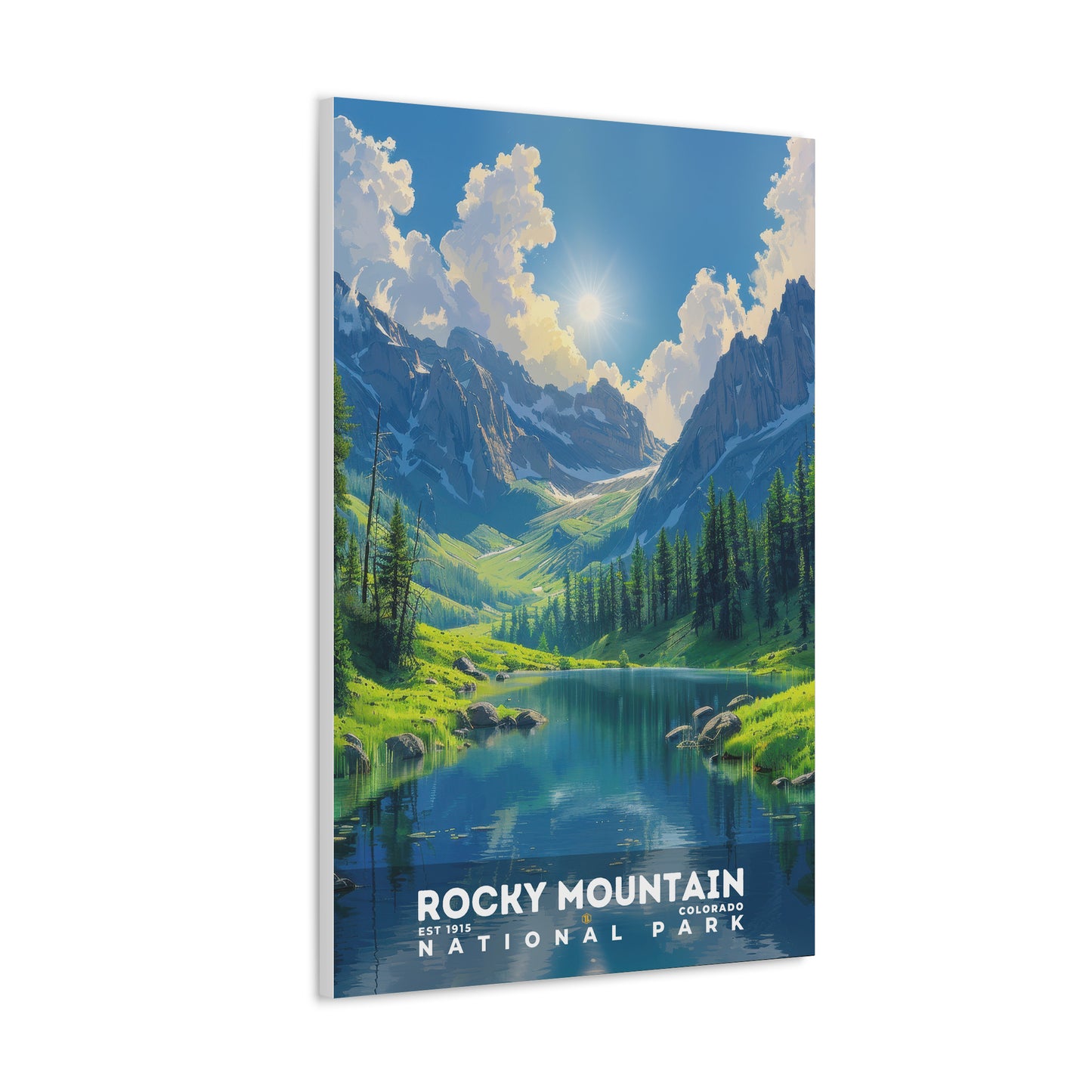 Rocky Mountain National Park Poster | S13