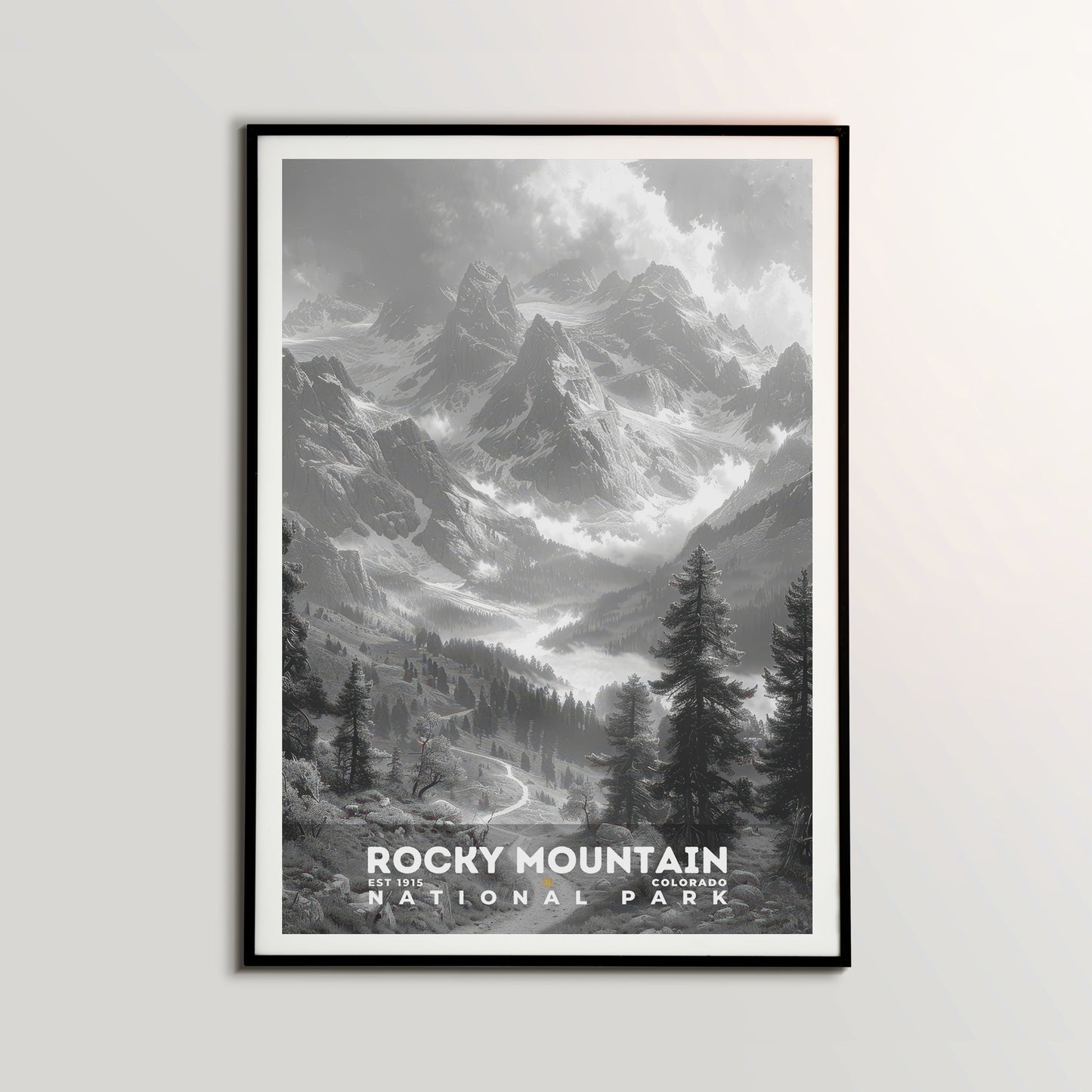 Rocky Mountain National Park Poster | S15