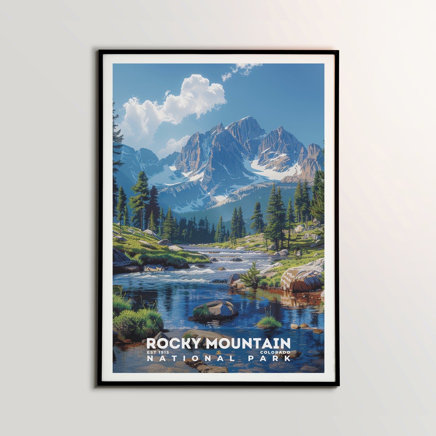 Rocky Mountain National Park Poster | S18