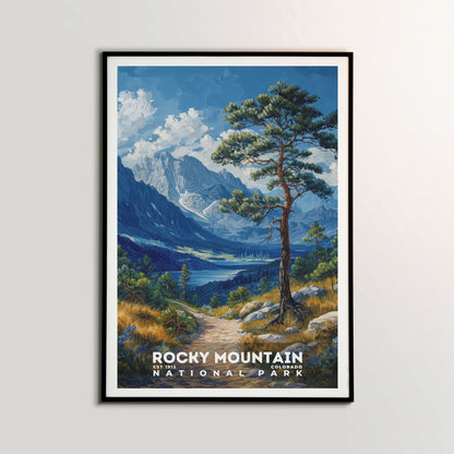 Rocky Mountain National Park Poster | S14