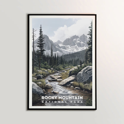 Rocky Mountain National Park Poster | S17