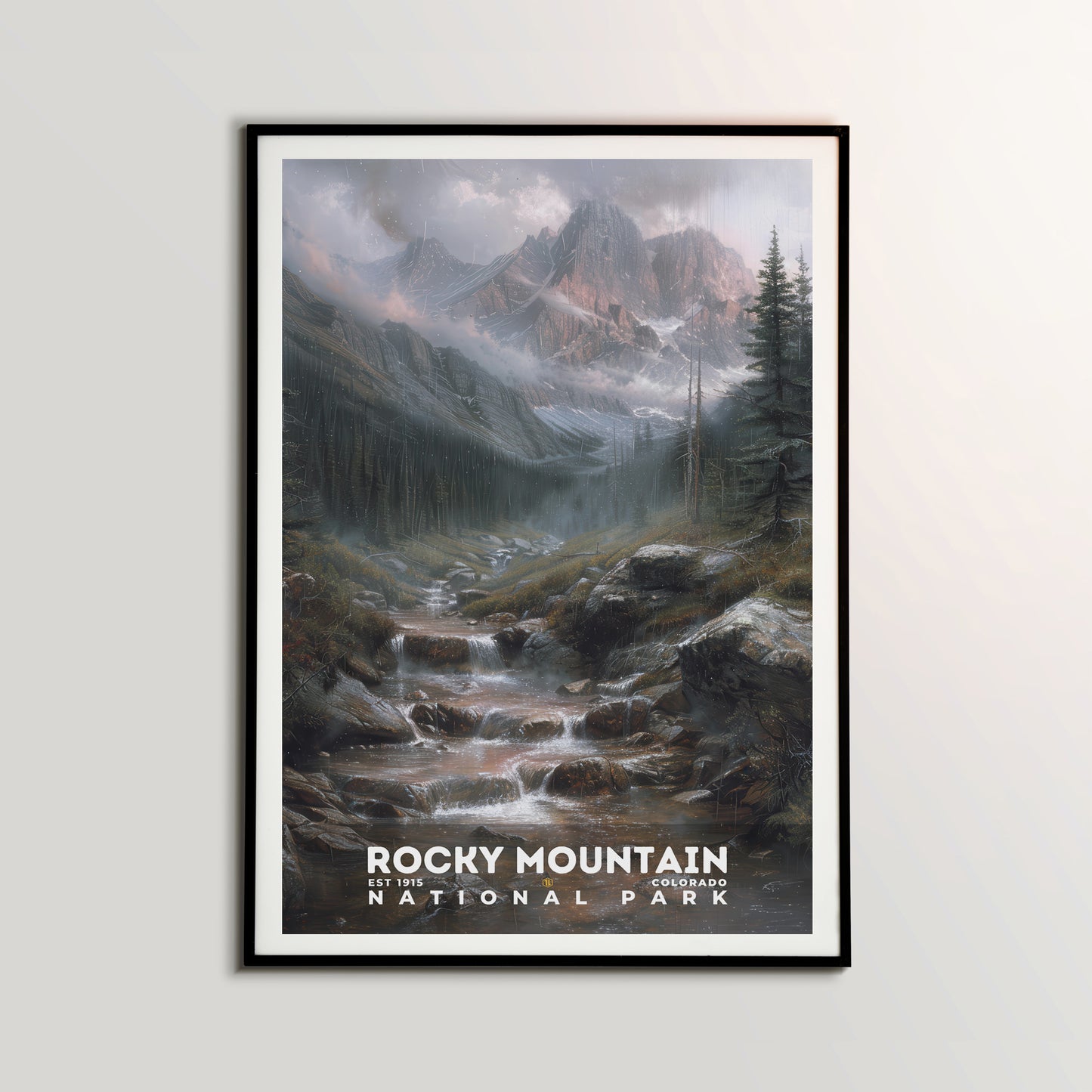 Rocky Mountain National Park Poster | S12